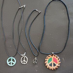 Peace Sign Necklaces